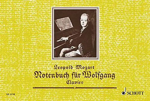 Schott - Notebook for Wolfgang: A Selection of the Easiest Pieces - Mozart - Book