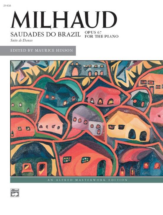 Saudades do Brazil - Milhaud/Hinson - Piano - Book
