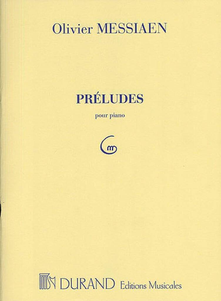 Preludes - Messiaen - Piano - Book