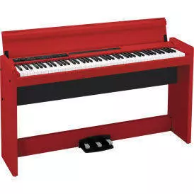 88 Key Digital Piano w/ stand & speaker - Red