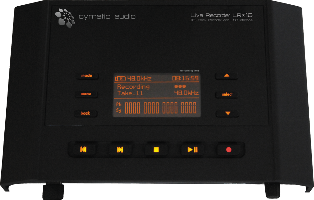 LR-16 16 Track Live Recorder 24/96 kHz