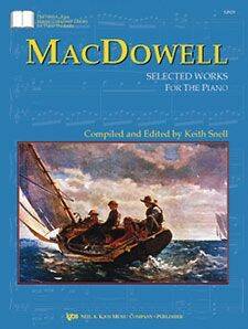 Selected Works - MacDowell/Snell - Piano - Book