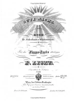 The Schubert Song Transcriptions, Series II - Liszt - Piano - Book