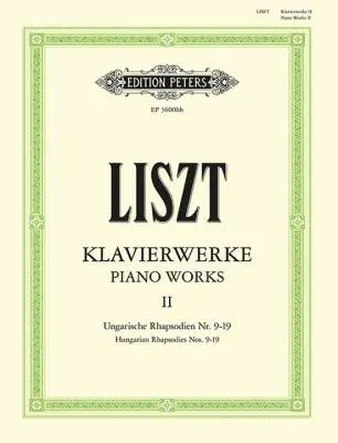 Piano Works, Vol.2 (Hungarian Rhapsodies) - Liszt/Sauer - Piano - Book