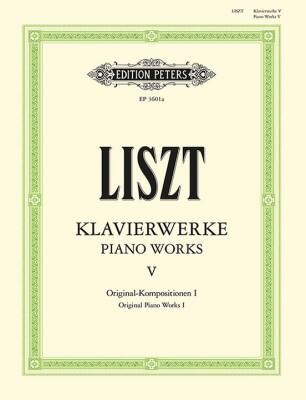 Piano Works, Vol.5 (Original Works I) - Liszt/Sauer - Piano - Book