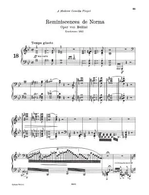 Piano Works, Vol.8 (Operatic Fantasias) - Liszt/Sauer - Piano - Book