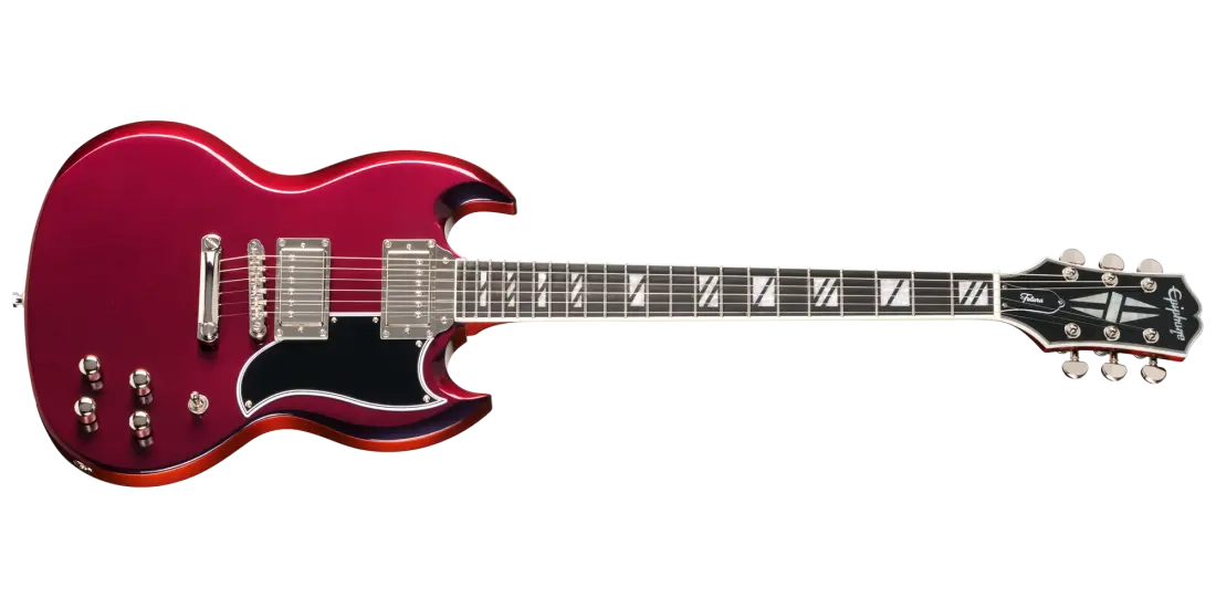 Futura SG Custom Electric Guitar with Gigbag - Midnight Ember Shift