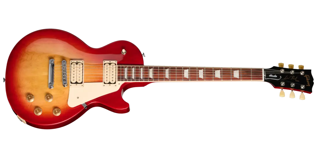 Les Paul Studio Double Trouble Electric Guitar with Softshell Case - Cherry Sunburst