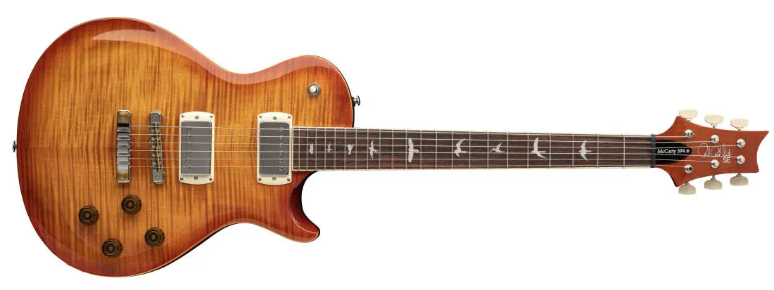 SE McCarty 594 Singlecut Electric Guitar with Gigbag - Vintage Sunburst