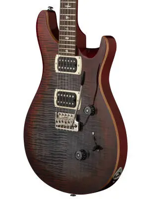 SE Custom 24 Electric Guitar with Gig Bag - Charcoal Cherry Burst
