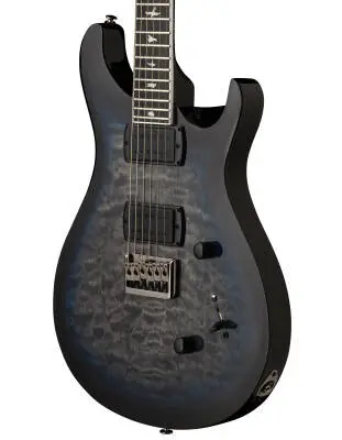 SE Mark Holcomb Electric Guitar with Gig Bag - Holcomb Blue Burst