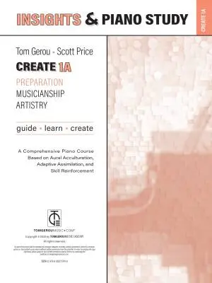 Insights & Piano Study: Create 1A - Gerou/Price - Book