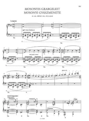 Piano Works (Supplementary Vol. 8): Hungarian Rhapsodies and Other Works - Liszt - Book