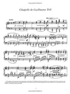 Annees de Pelerinage (Complete) - Liszt - Piano - Book