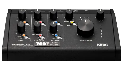 microAUDIO 722 Analogue Filter and Audio Interface