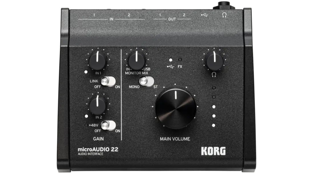 microAUDIO 22 Audio Interface