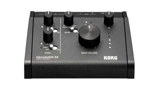 microAUDIO 22 Audio Interface