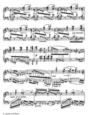 Sonata in B Minor and Other Works - Liszt - Piano - Book