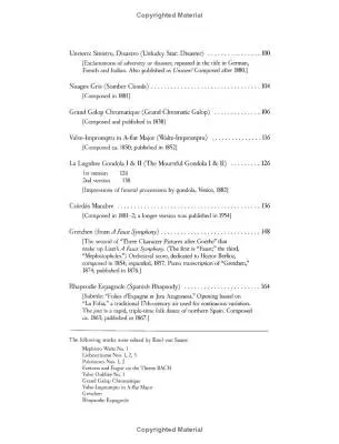 Mephisto Waltz and Other Works - Liszt - Piano - Book