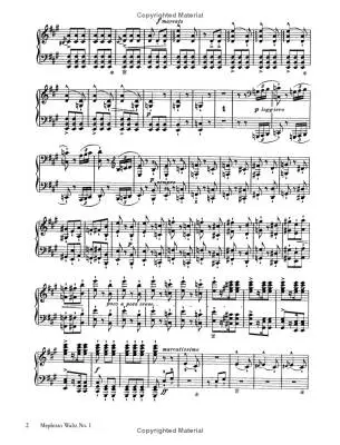 Mephisto Waltz and Other Works - Liszt - Piano - Book