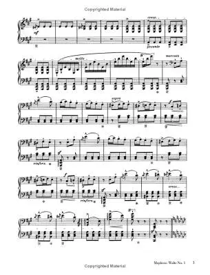 Mephisto Waltz and Other Works - Liszt - Piano - Book