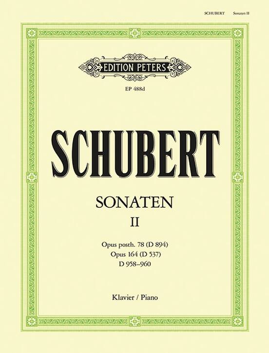 Sonatas, Vol. 2 - Schubert/Weismann - Piano - Book