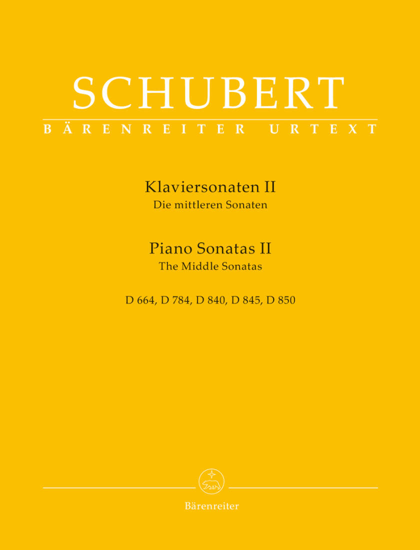 Piano Sonatas, Vol. II - Schubert - Piano - Book
