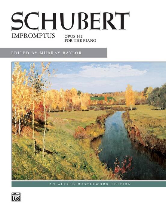 Impromptus, Opus 142 - Schubert/Baylor - Piano - Book