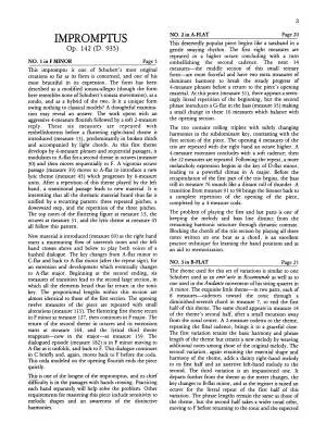 Impromptus, Opus 142 - Schubert/Baylor - Piano - Book