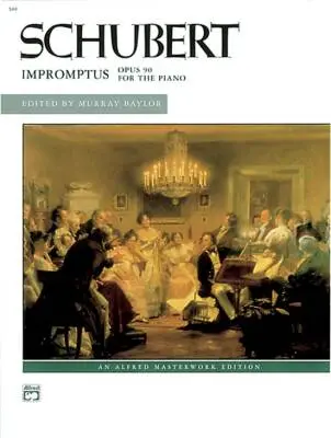 Alfred Publishing - Impromptus, Opus 90 - Schubert/Baylor - Piano - Book