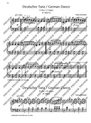 My First Schubert: Easiest Piano Pieces - Ohmen - Piano - Book