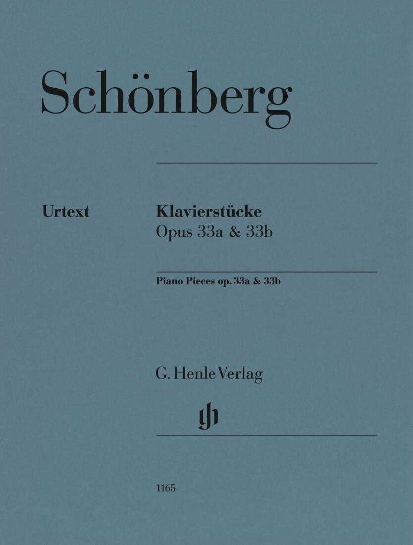 Piano Pieces Op. 33a, 33b - Schonberg/Mullemann - Piano - Book