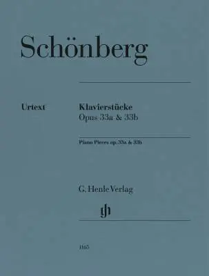 G. Henle Verlag - Piano Pieces Op. 33a, 33b - Schonberg/Mullemann - Piano - Book