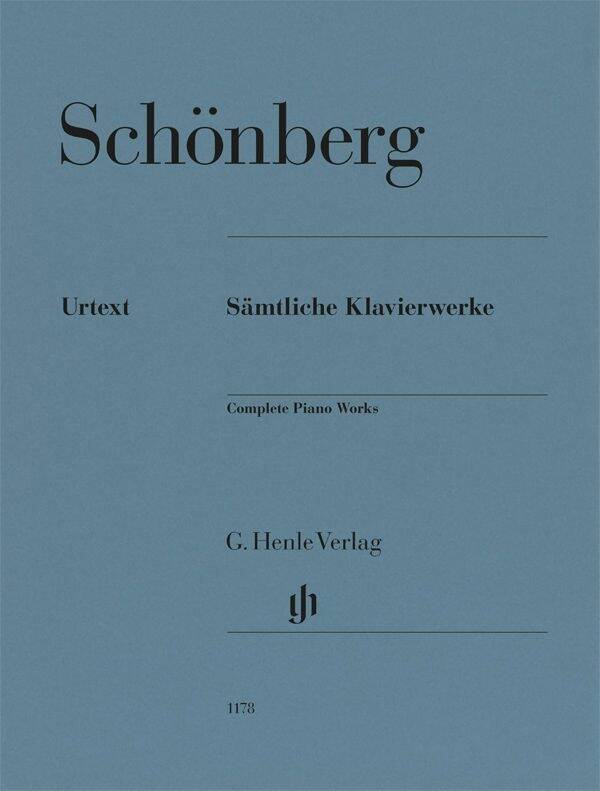 Complete Piano Works - Schonberg - Book