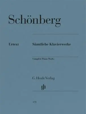 G. Henle Verlag - Complete Piano Works - Schonberg - Book