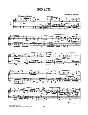 24 Sonatas in Progressive Order - Scarlatti/Sauer - Piano - Book