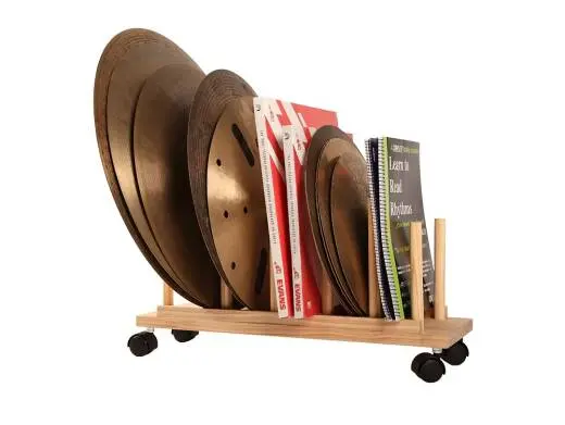 Pat Petrillo Rack & Roll Utility Cart for Cymbals, Heads, and More