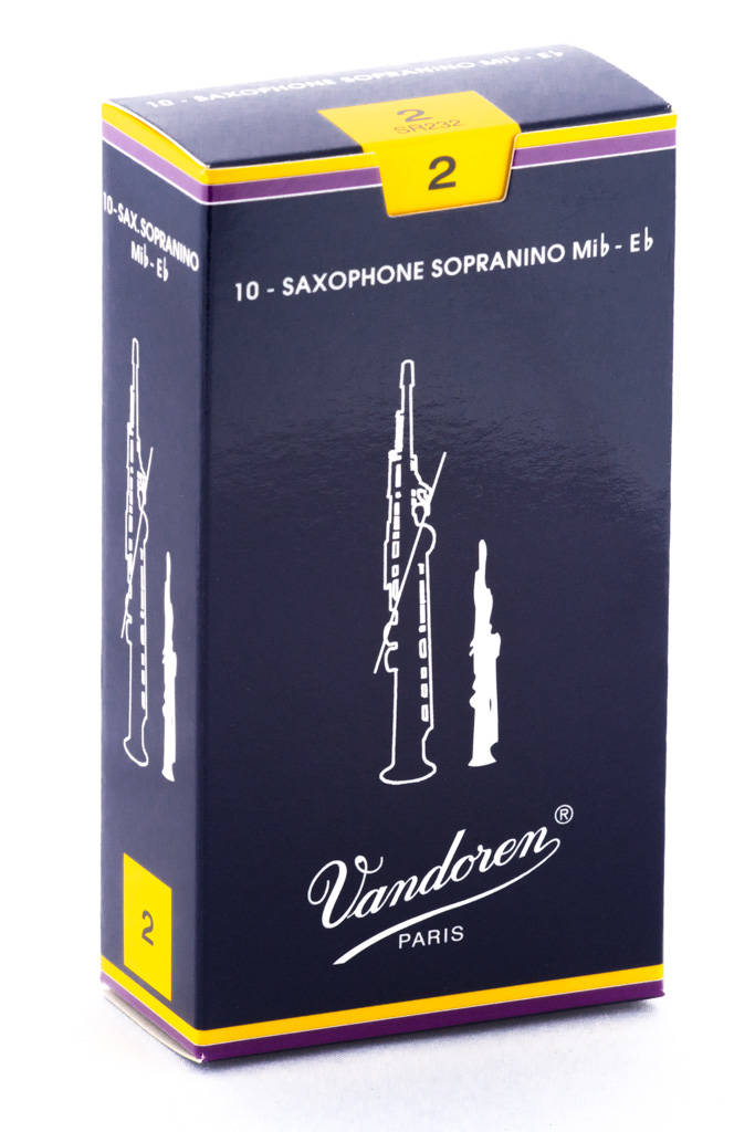 Traditional Sopranino Saxophone Reeds (10/Box) - 2