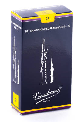 Vandoren - Traditional Sopranino Saxophone Reeds (10/Box) - 2