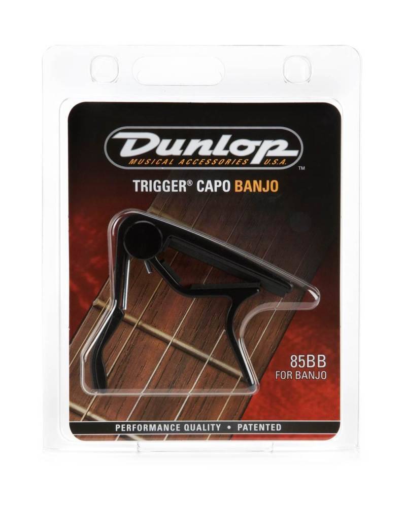 Trigger Capo Banjo Flat Black