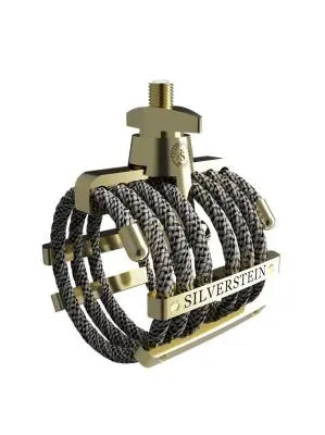 Silverstein Works - HEXA Gold Gen.6 Medium Metal/Eb Clarinet Ligature - Size 04