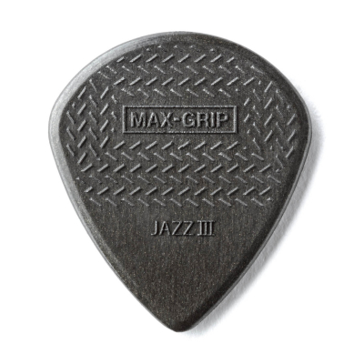Dunlop - Max Grip Jazz III Player Pack (24 Pack) - Black Carbon Fiber