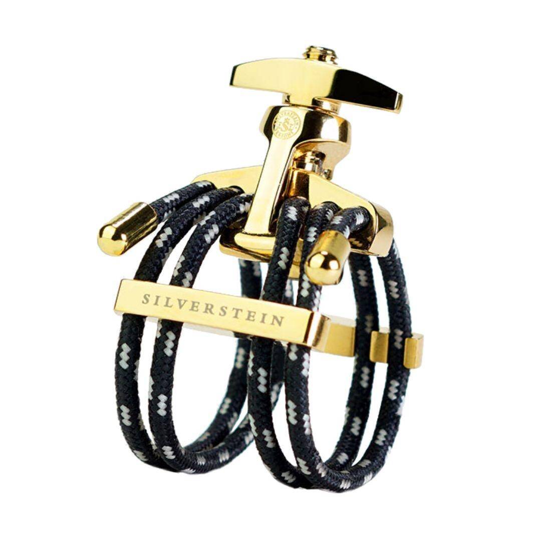 QUATTRO Gold Gen.5 Medium Alto Saxophone Ligature - Size 08