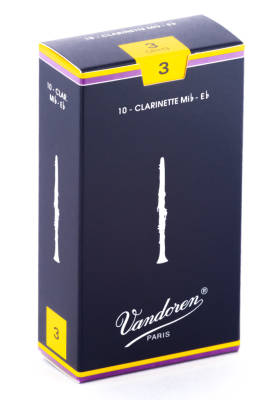 Vandoren - Traditional Eb Clarinet Reeds (10/Box) - 3