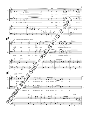 All The Diamonds - Cockburn/Nickel - SATB