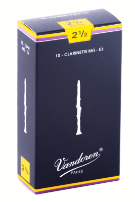 Vandoren - Traditional Eb Clarinet Reeds (10/Box) - 2 1/2