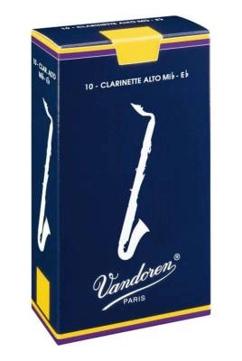 Vandoren - Traditional Alto Clarinet Reeds (10/Box) - 3