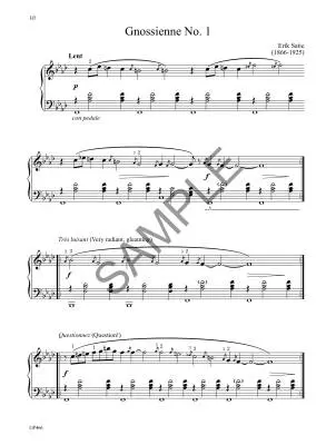 Three Gymnopedies & Three Gnossiennes - Satie/Snell - Piano - Book