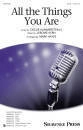 Shawnee Press - All The Things You Are - Kern\/Hammerstein II\/Hayes - SATB