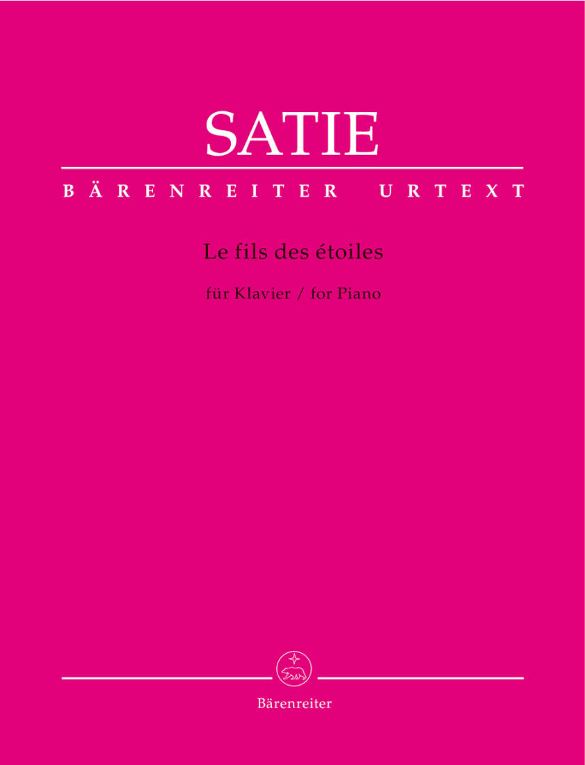 Le Fils des Etoiles - Satie - Piano - Book